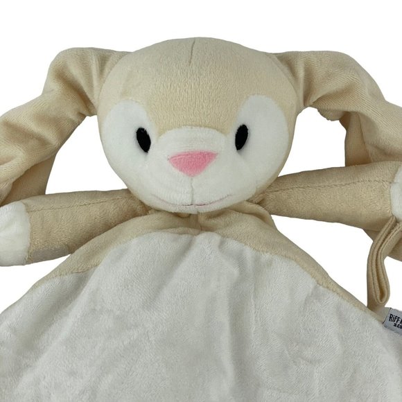 Riff Raff Cream Bunny Rabbit Lovey Security Blanket Lullaby Music White Noise - Picture 5 of 8